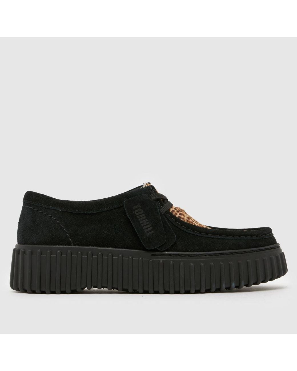 Clarks Black Torhill Bee Flats
