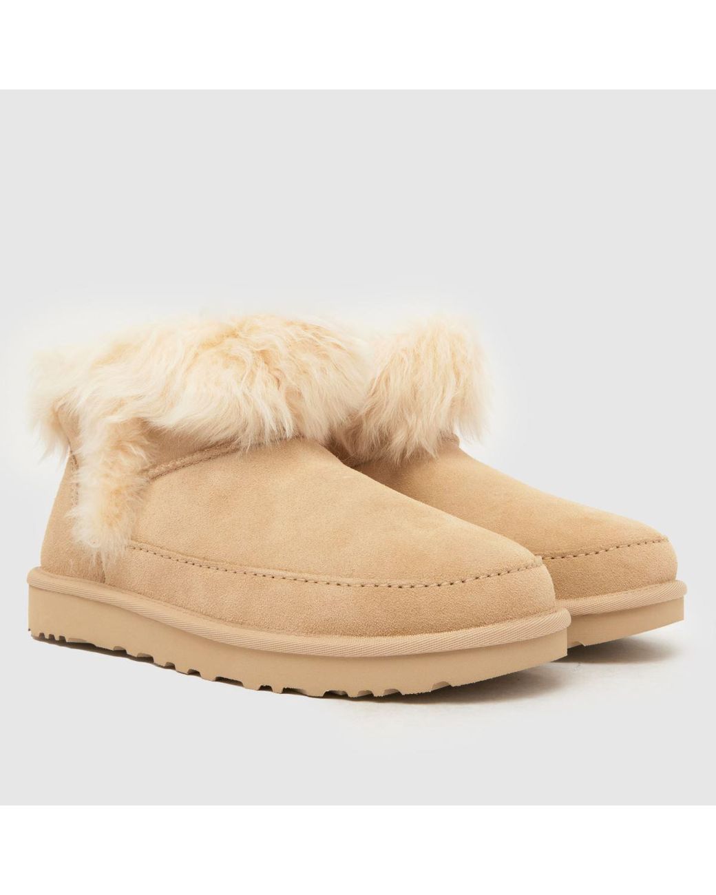 Ugg Natural Classic Ultra Mini Chalet Boots