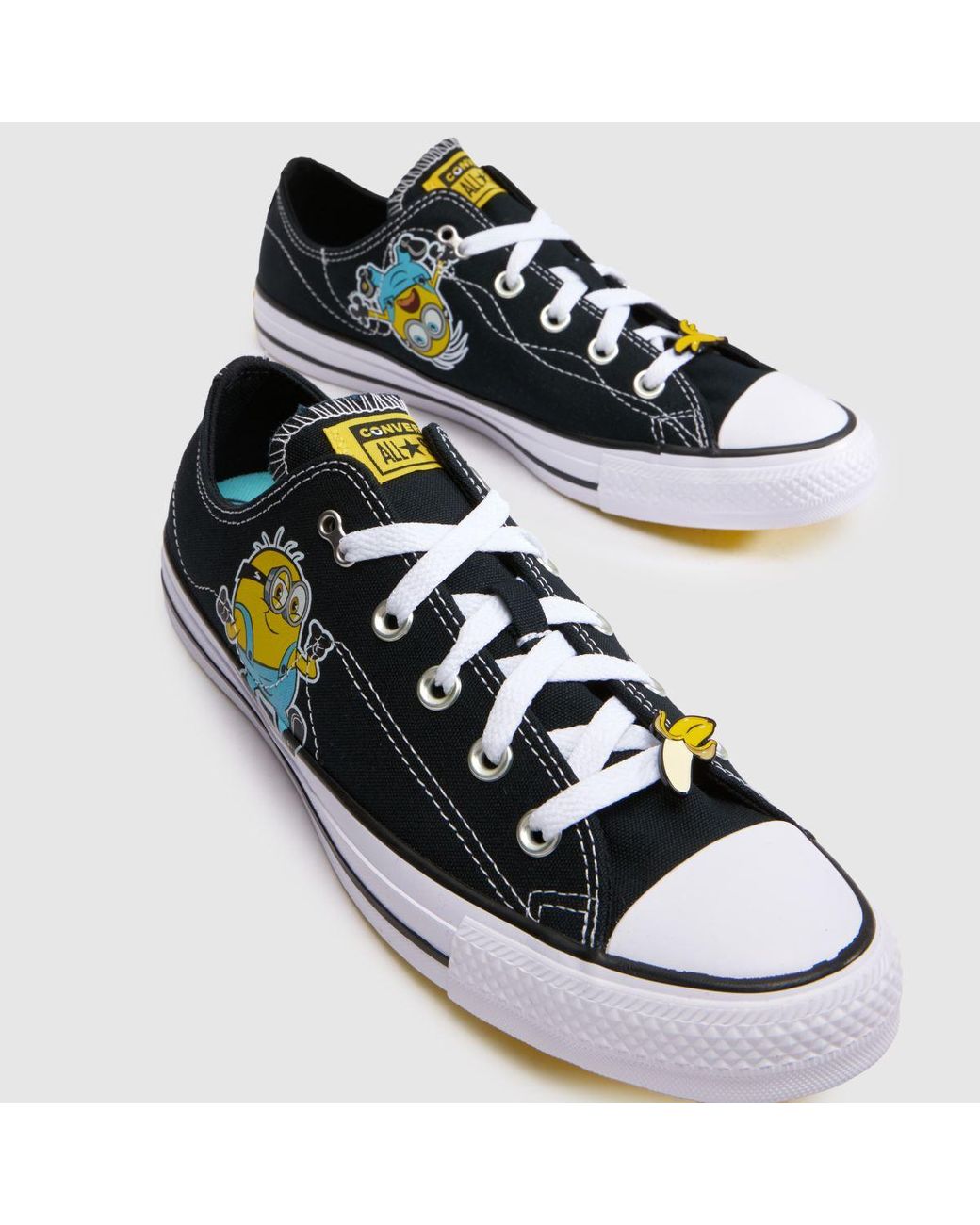 Converse Blue All Star Ox Minions Trainers