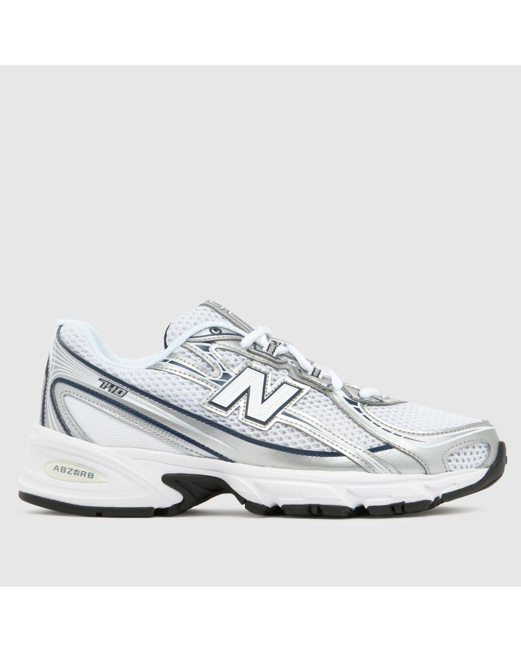 New Balance White 740 Trainers