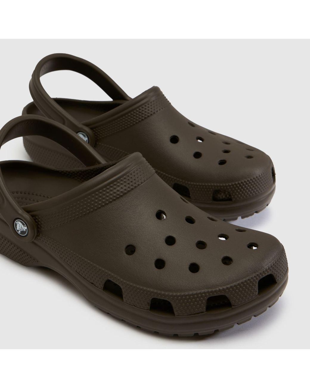 CROCSTM Brown Classic Clog Sandals for men