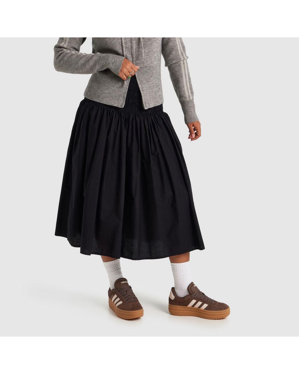 Adidas Brown Vl Court Bold Trainers