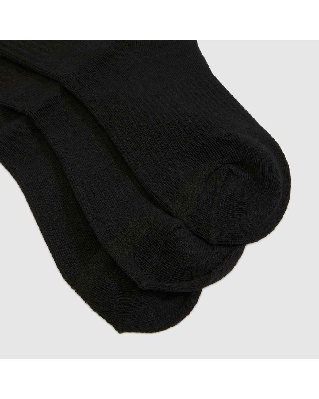 Converse Black Crew Socks 3 Pack