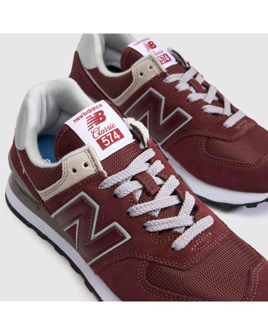 New Balance Brown 574 Trainers