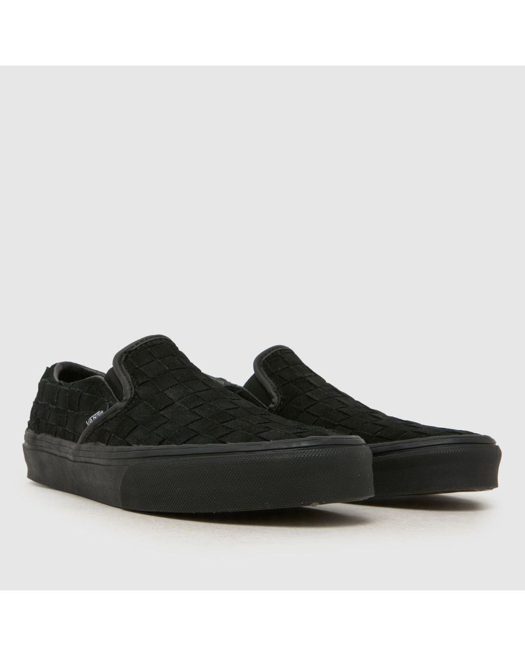 Vans Black Classic Slip-On Trainers