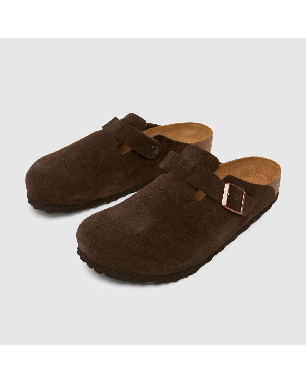 Birkenstock Brown Boston Clog Sandals, Size: 7 (Eu 41) for men