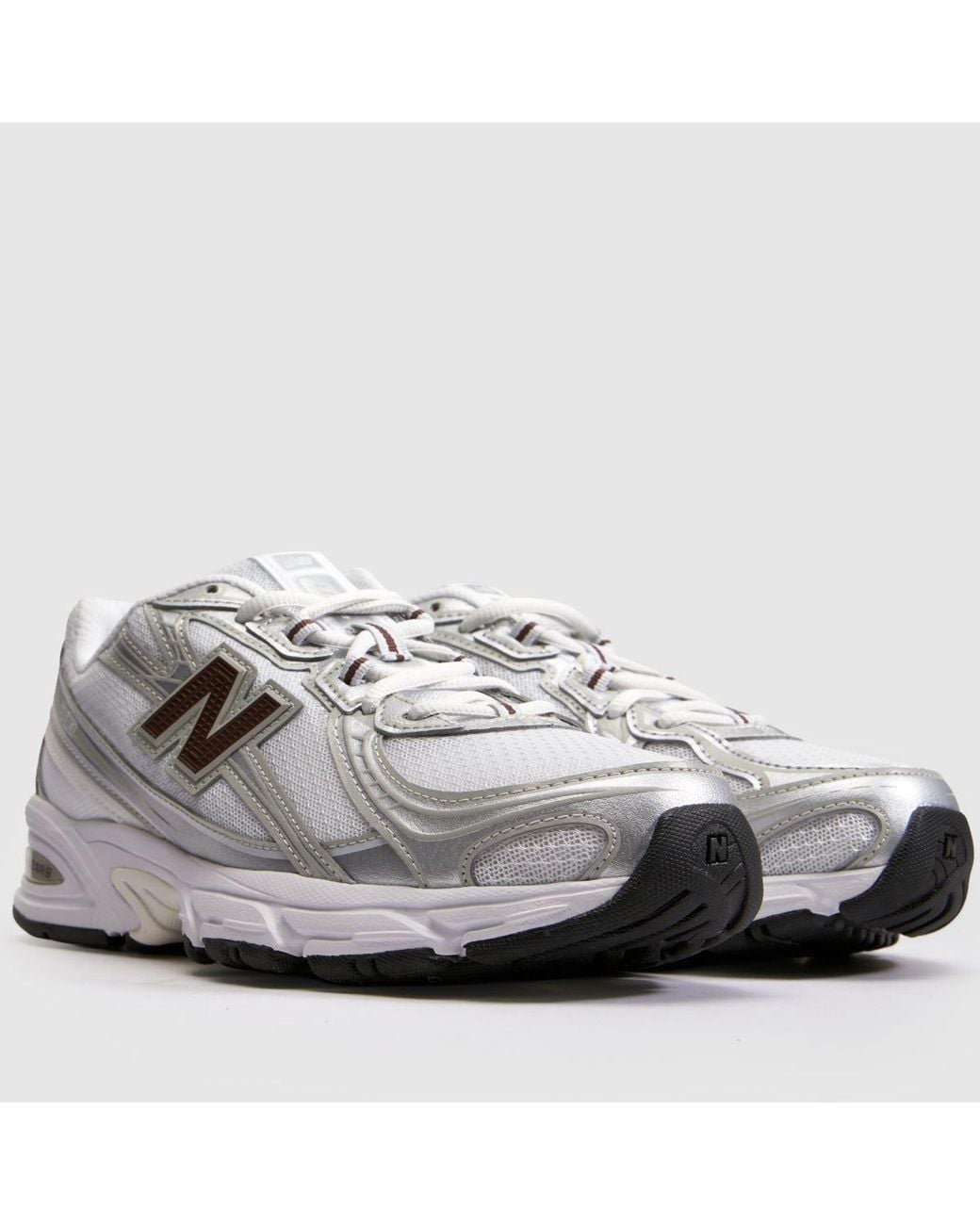 New Balance White 740 Trainers