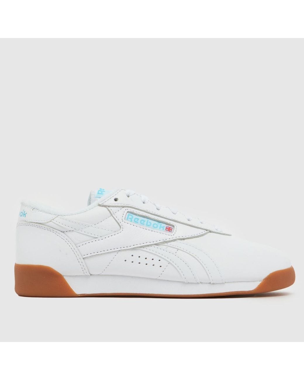Reebok White Freestyle Lo Trainers