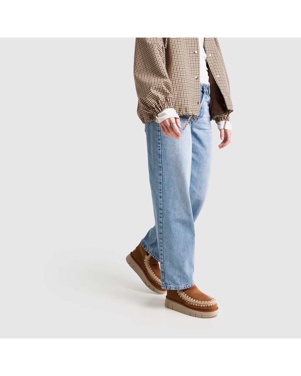Mou Brown Eskimo Bounce Boots