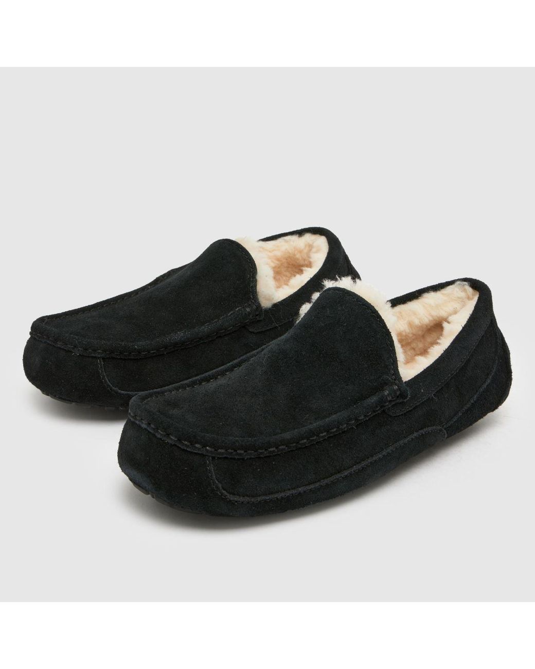 Ugg Black Ascot Slippers for men