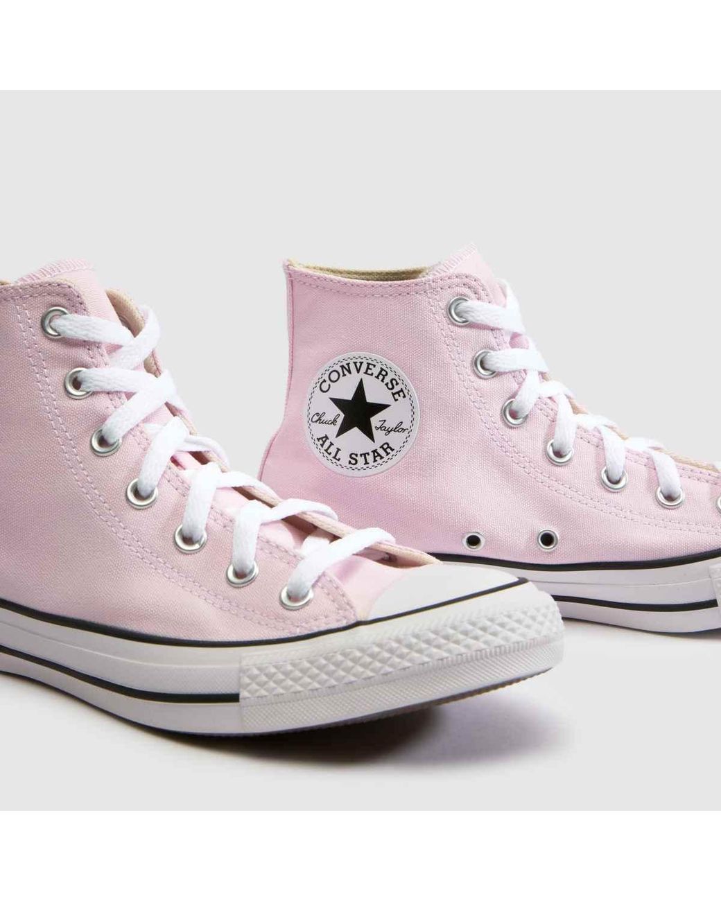 Converse Pink All Star Hi Trainers