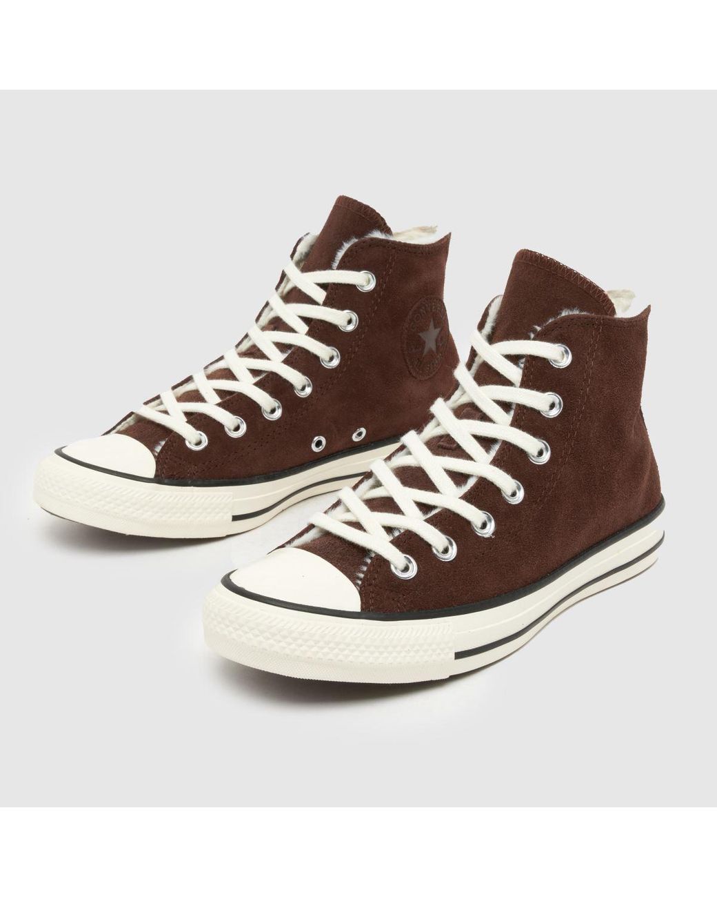 Converse Brown All Star Hi Trainers