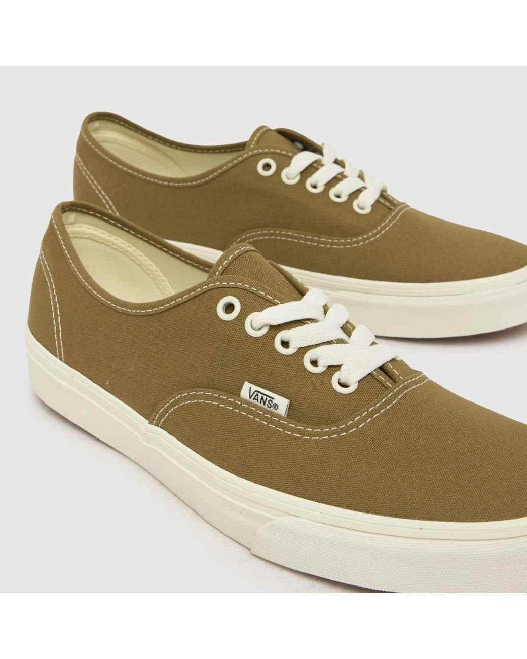Vans Brown Authentic Trainers for men