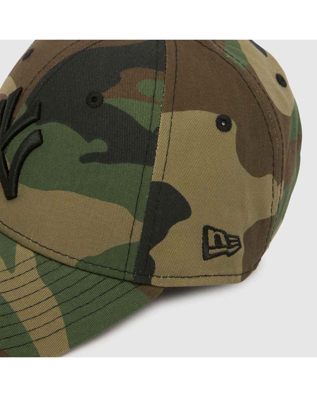KTZ Green Ne League Camo 9Forty Cap