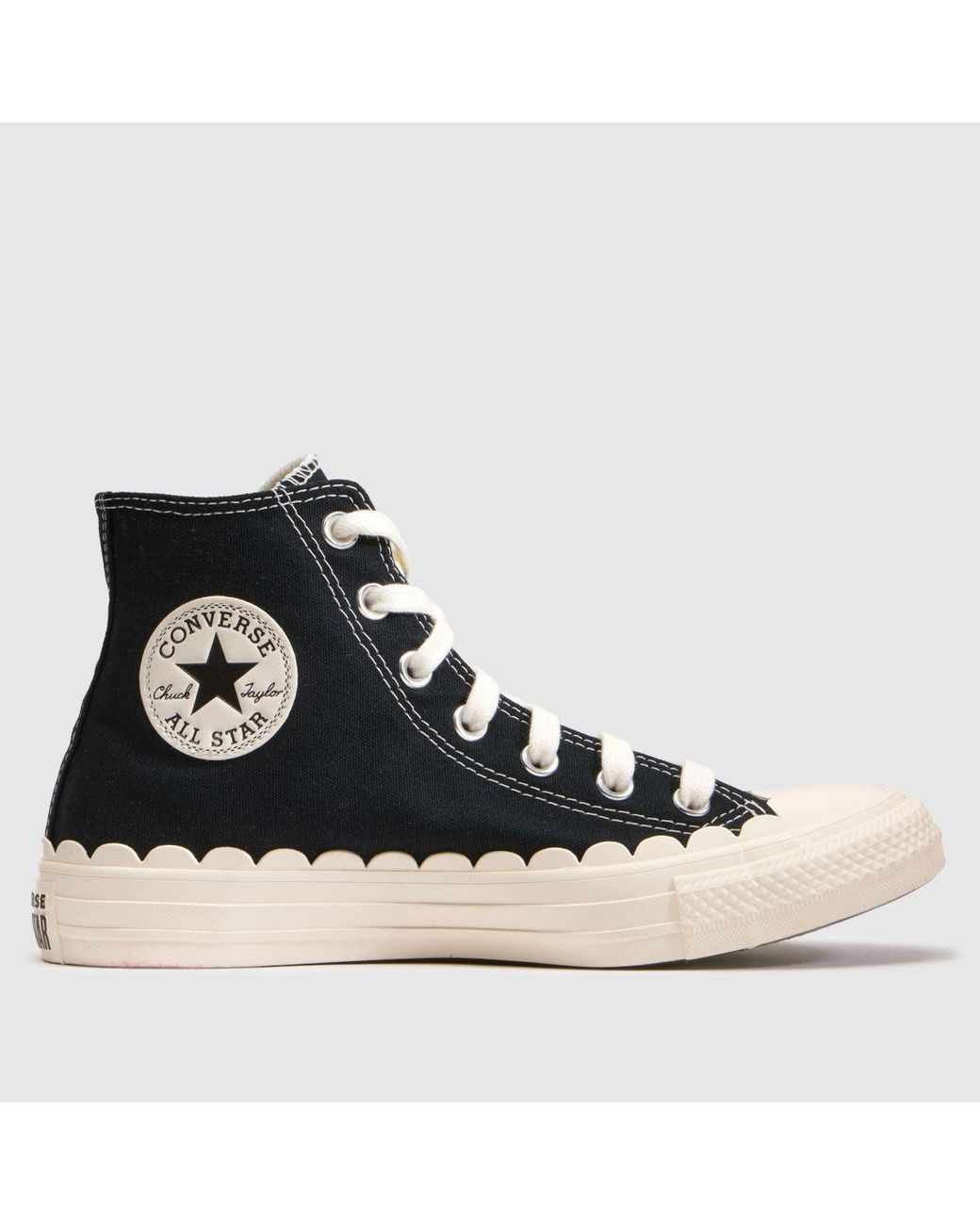 Converse Black All Star Hi Trainers