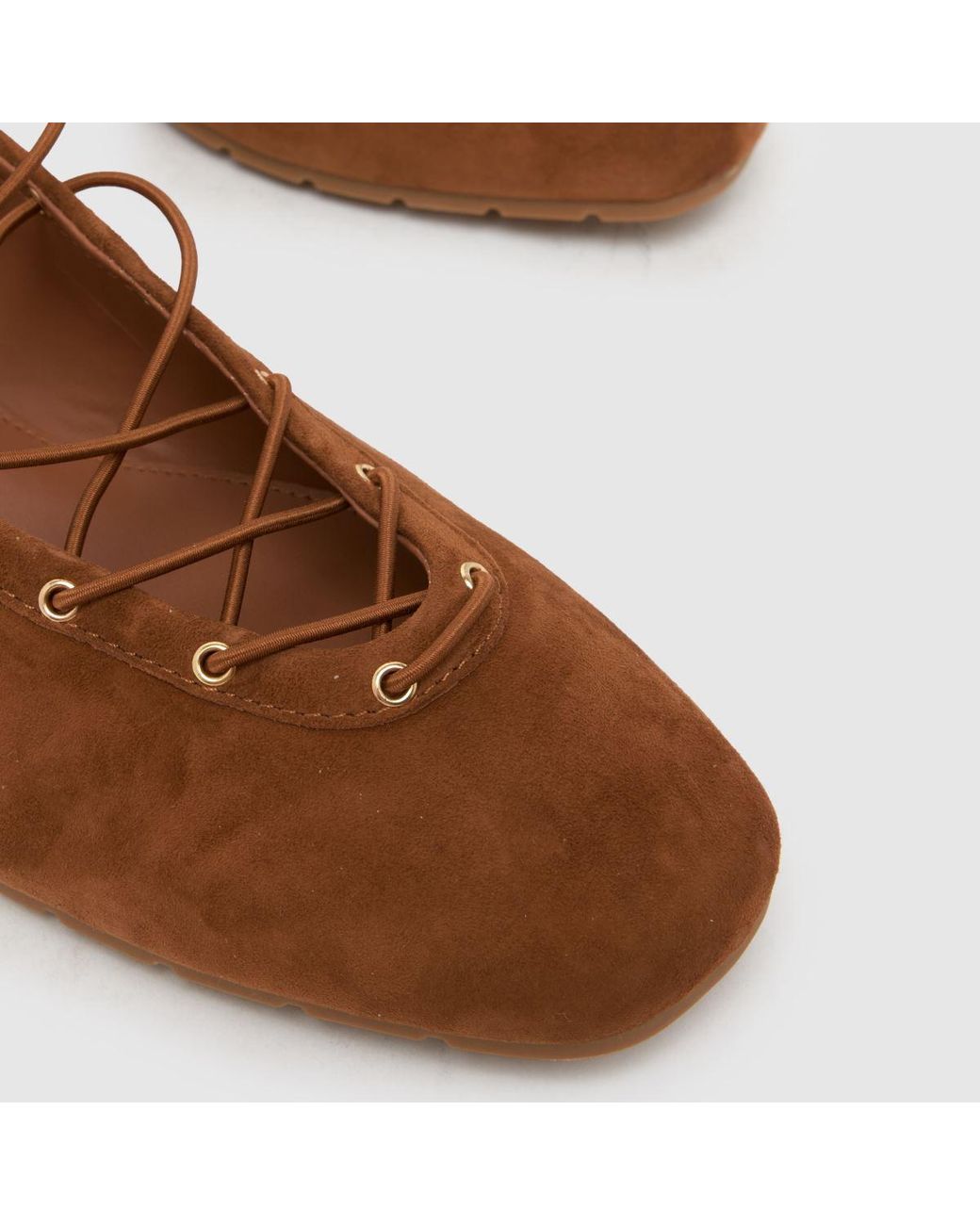 Steve Madden Brown Pointe Ballerina Flats