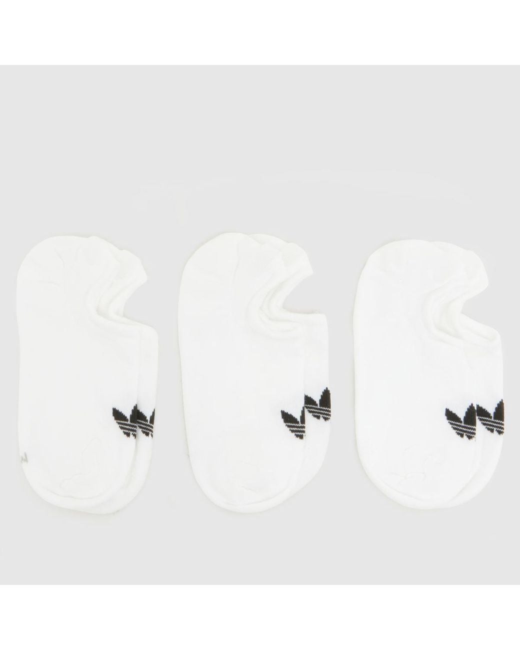 Adidas White Low Cut Socks 3 Pack