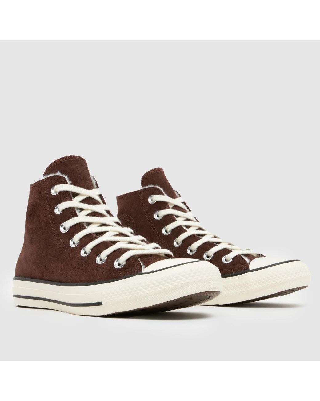 Converse Brown All Star Hi Trainers