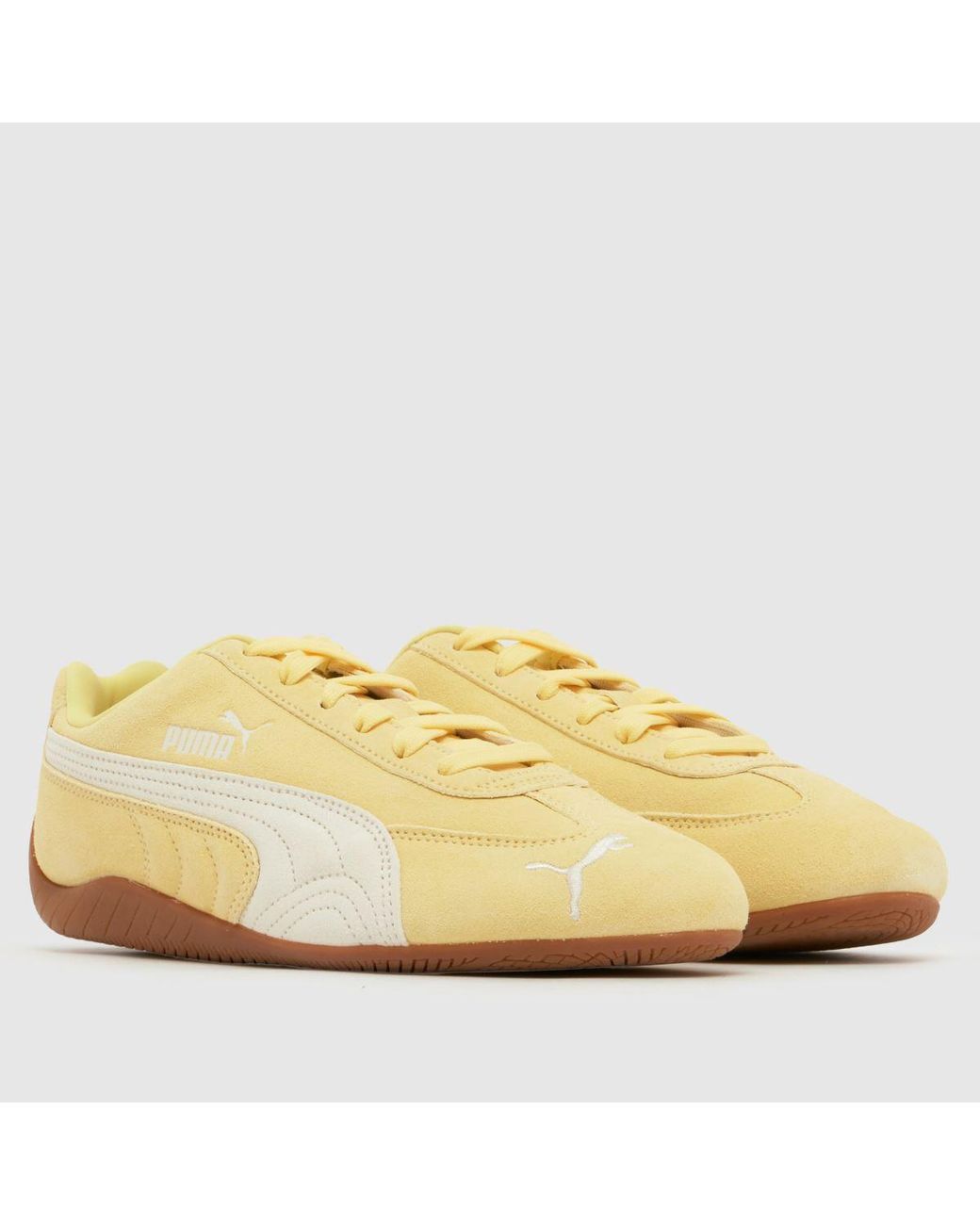 PUMA Yellow Speedcat Trainers