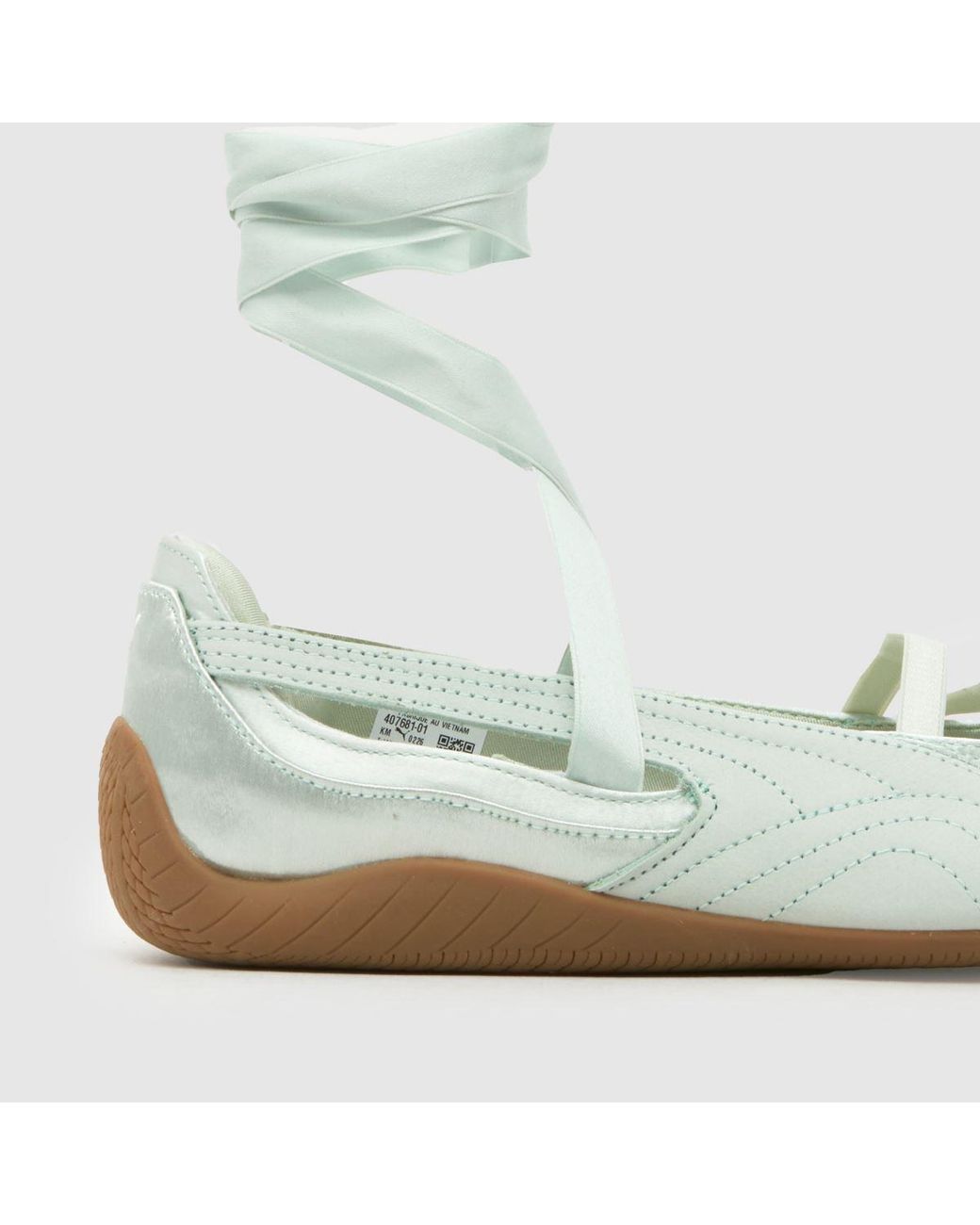 PUMA Green Speedcat Ballet Trainers
