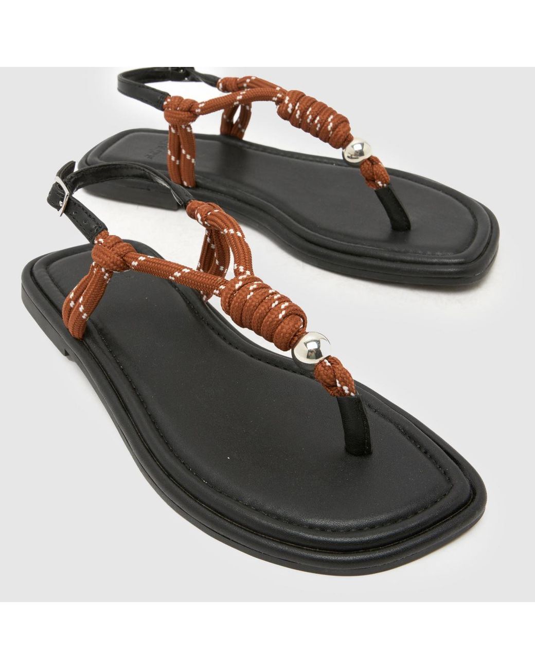 Schuh Brown Talisha Rope Sandals