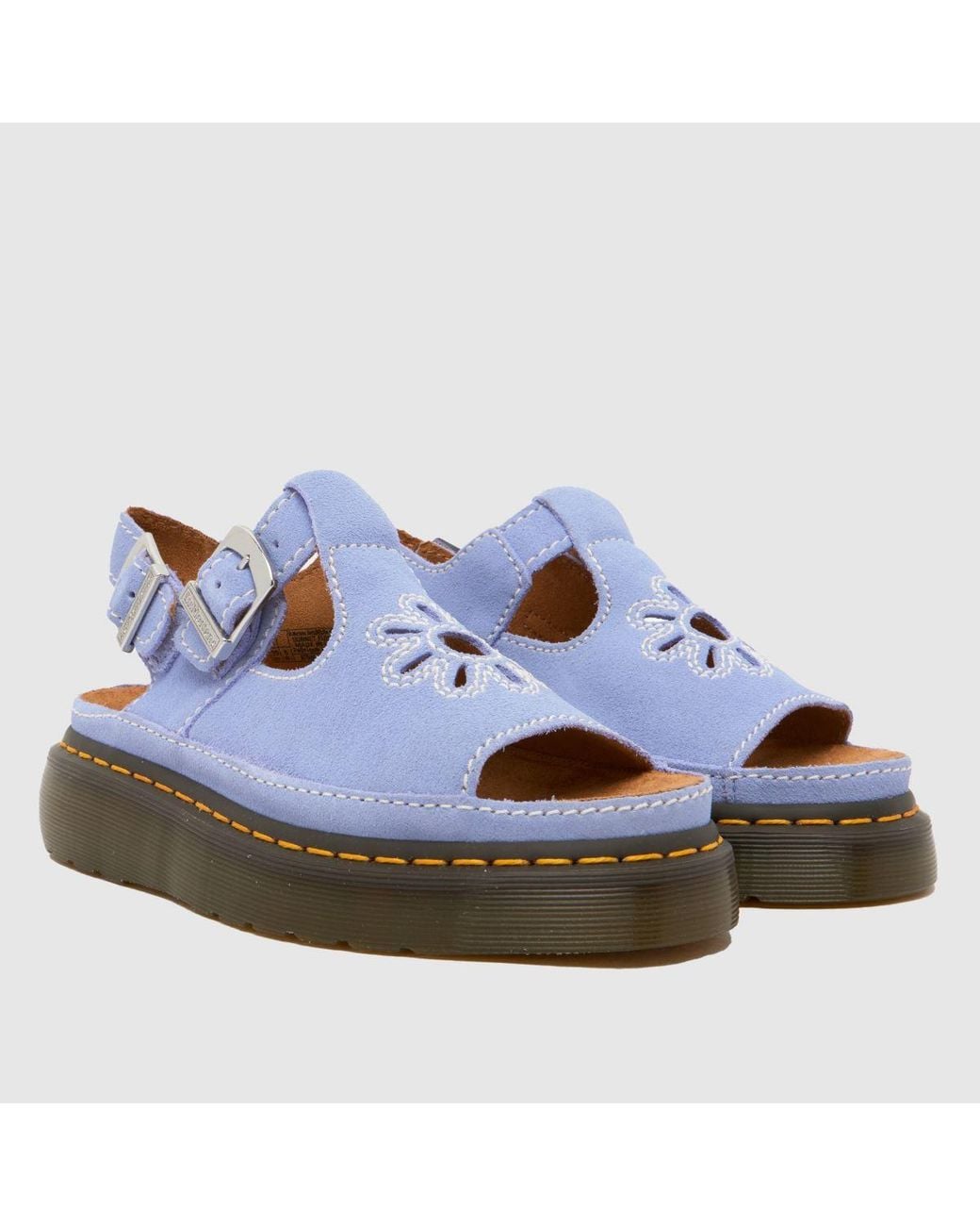 Dr. Martens Blue Dunnet Flower Sandals