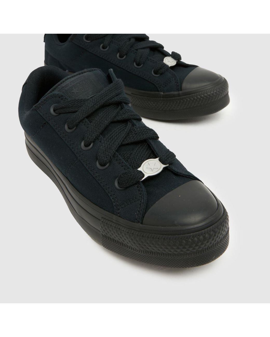 Converse Black All Star Ox Extreme Trainers