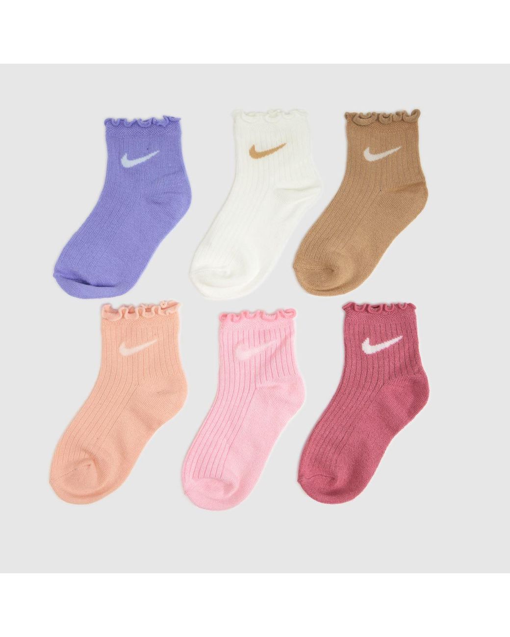 Nike Purple Kids Lettuce Ankle Sock