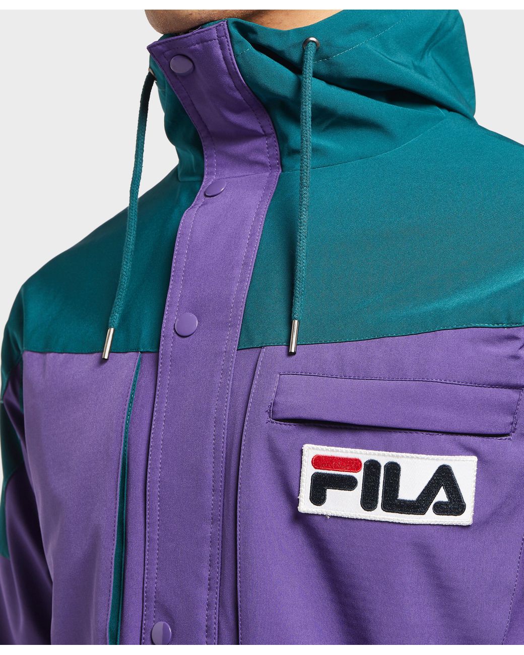 Fila Chetif Jacket in Purple for Men | Lyst