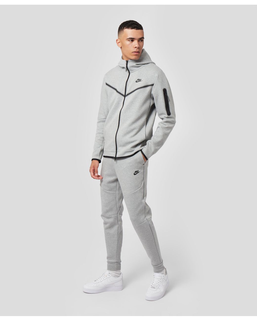 Nike Tech Fleece Joggers in Grey (Gray) for Men | Lyst