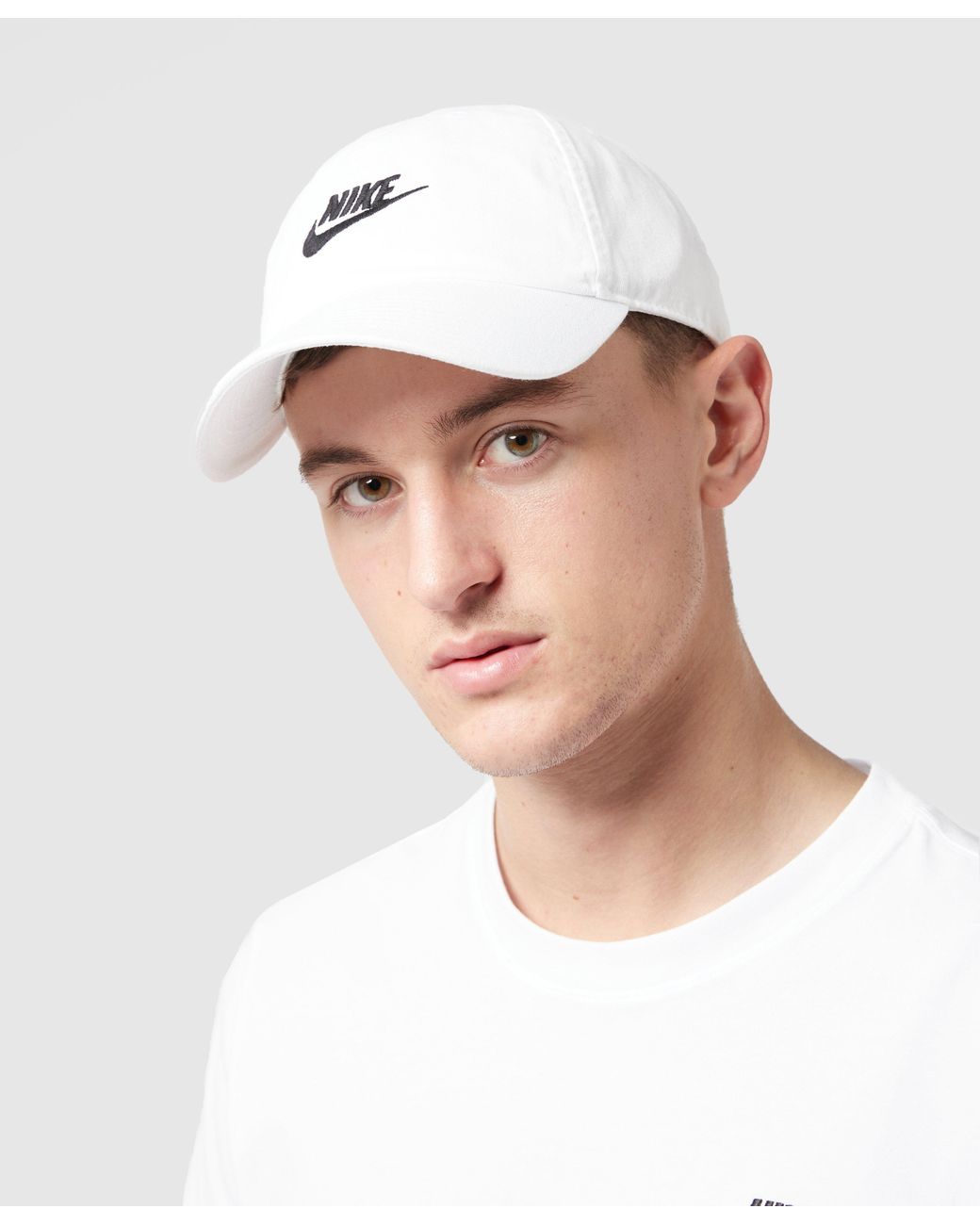 Nike Cotton Futura Washed H86 Cap in White for Men | Lyst Australia