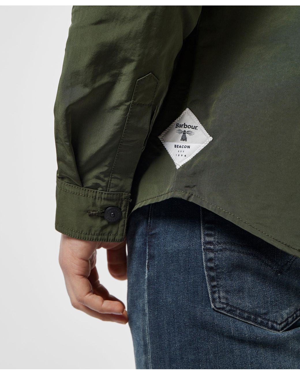barbour askern overshirt