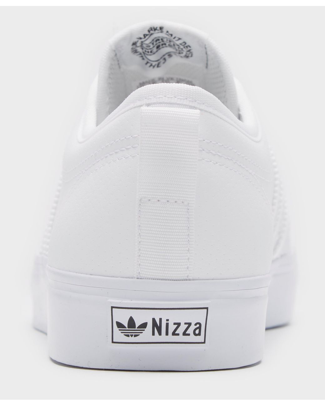adidas Originals Leather Nizza Lo in White for Men | Lyst
