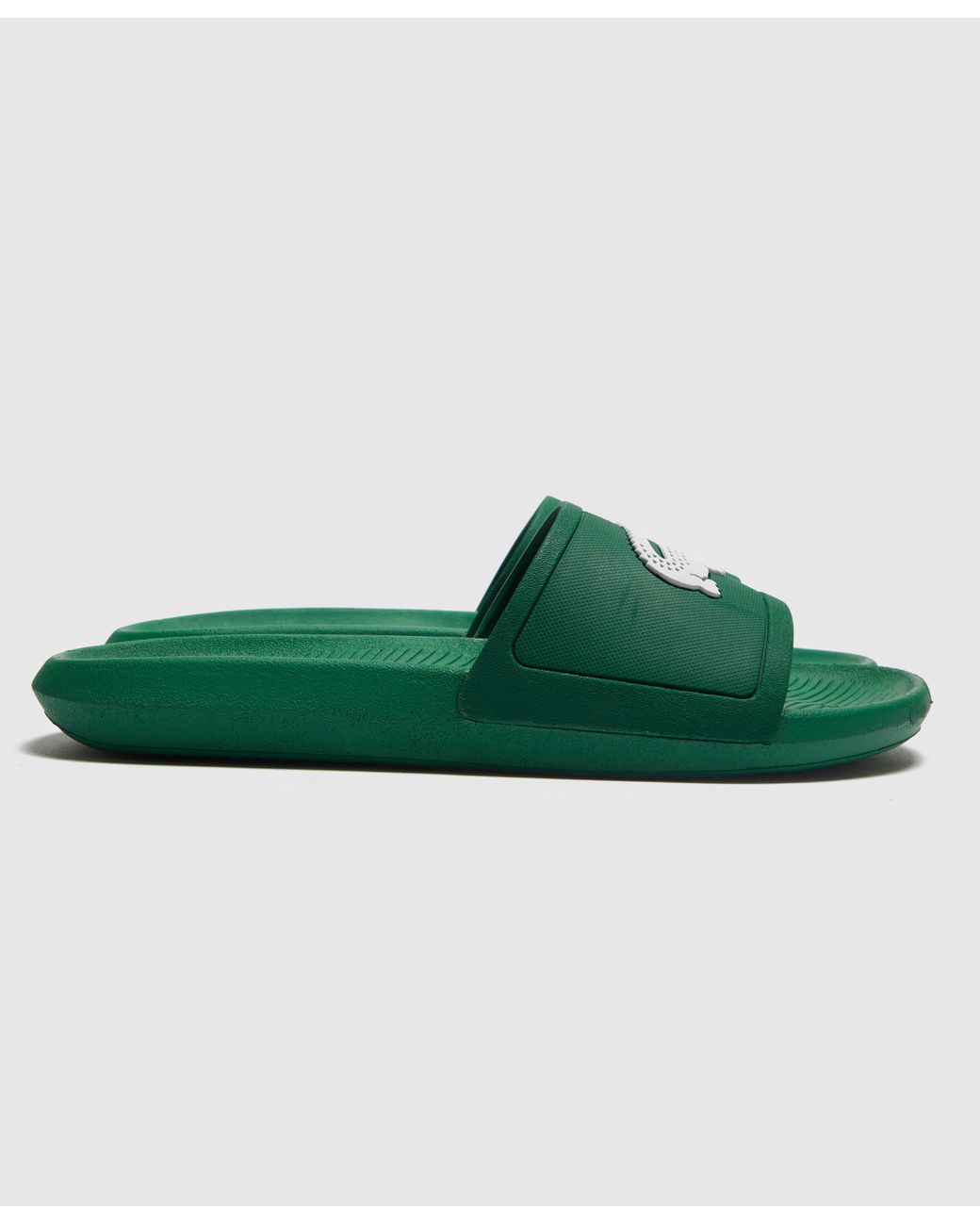 Lacoste Croco Slide Sandal in Green for Men | Lyst Australia