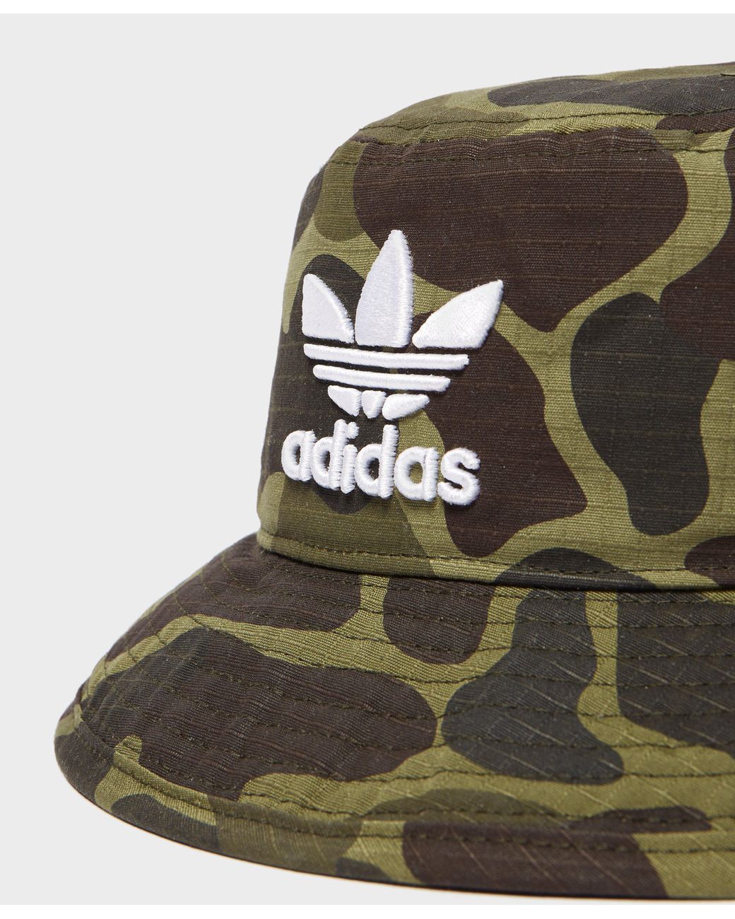 adidas Originals Camo Bucket Hat in Green for Men | Lyst
