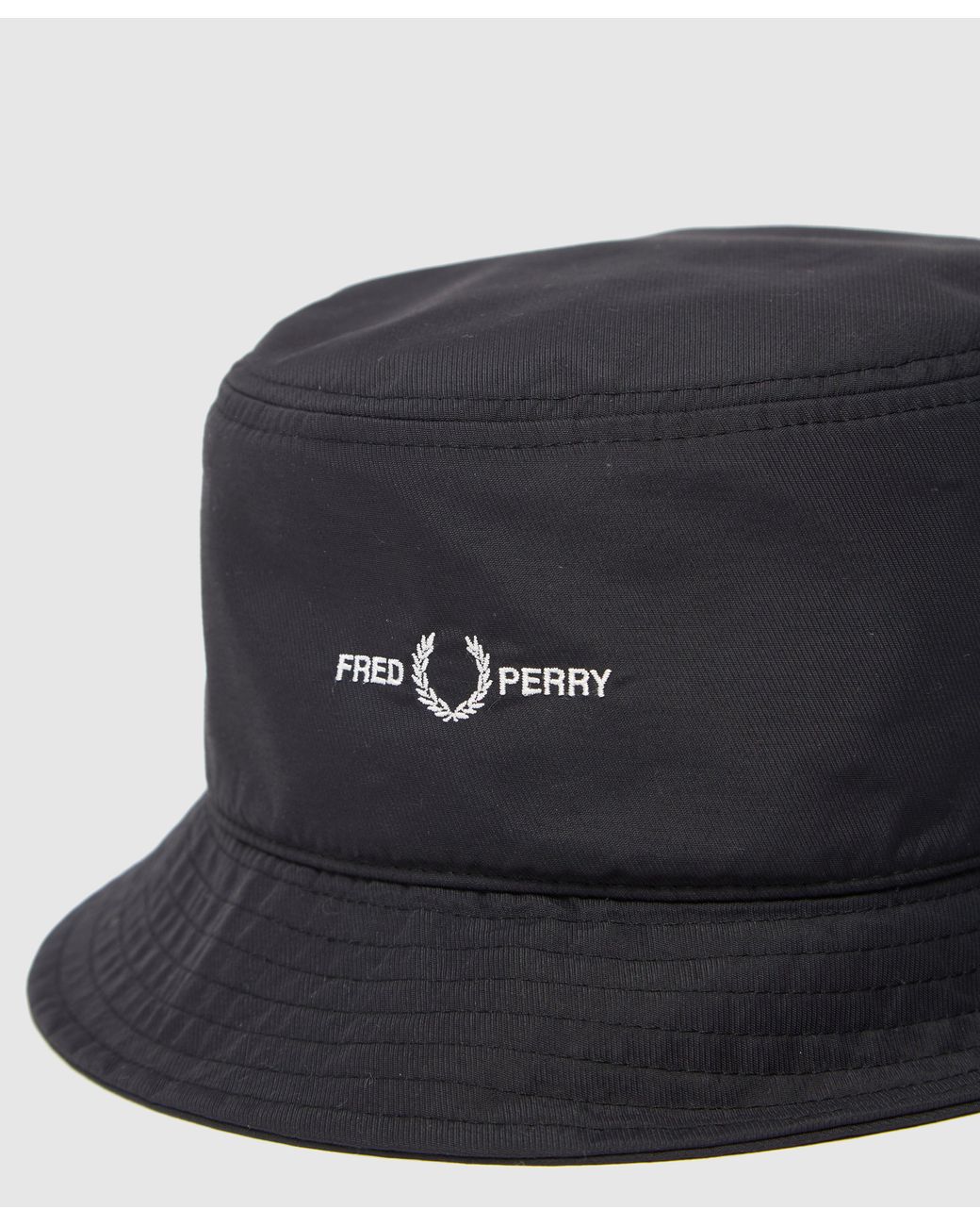 Sports Twill Bucket Hat in Black 