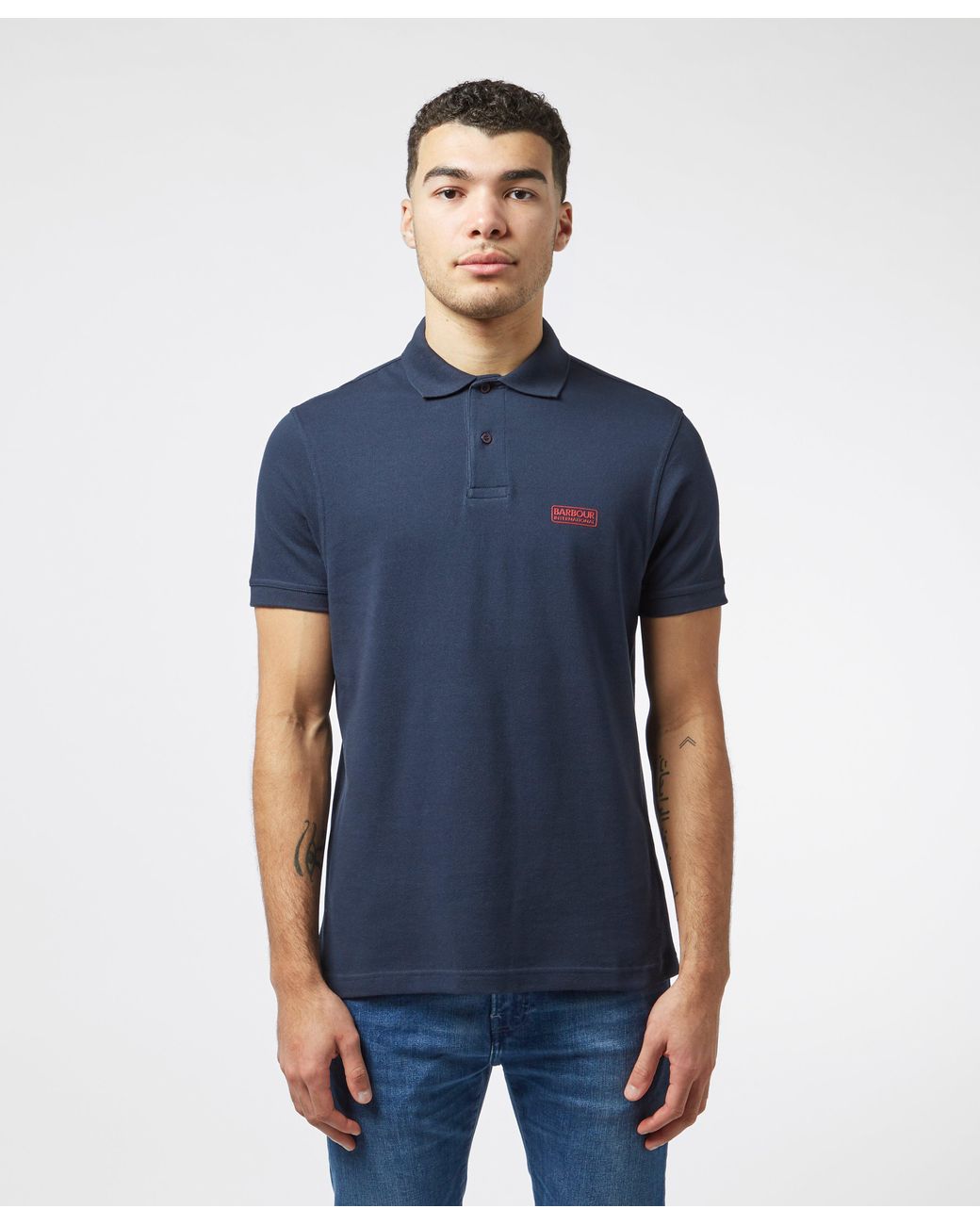mens polo shirts barbour