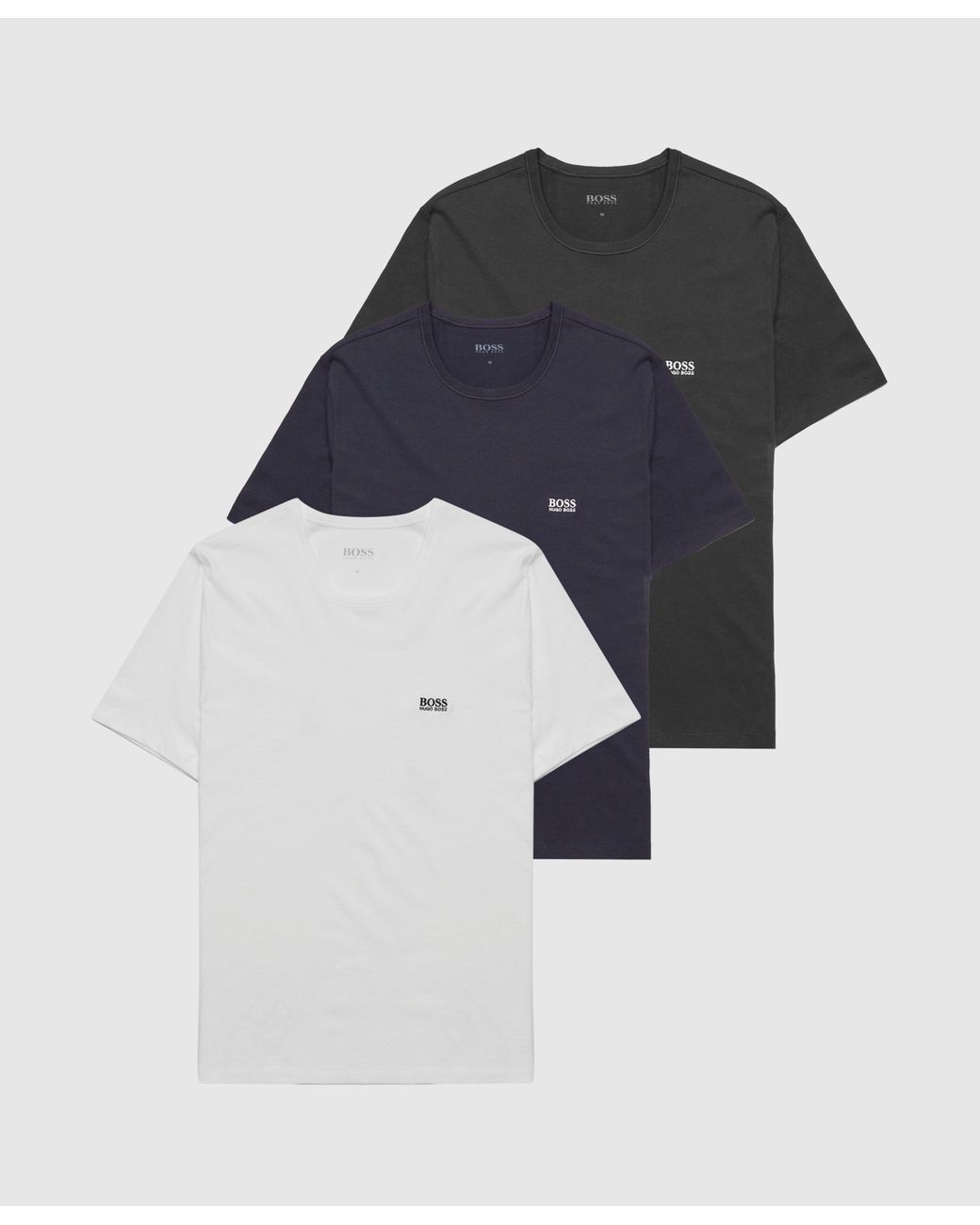 hugo boss t shirt v neck tee 3 pack