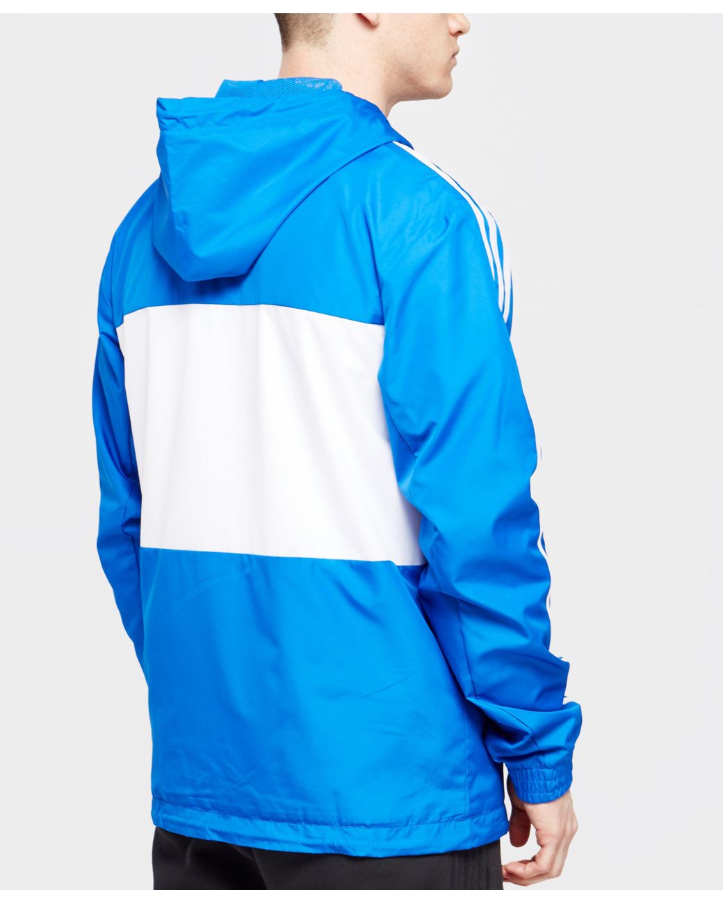 adidas Originals Synthetic California Windbreaker Jacket in Blue for Men |  Lyst