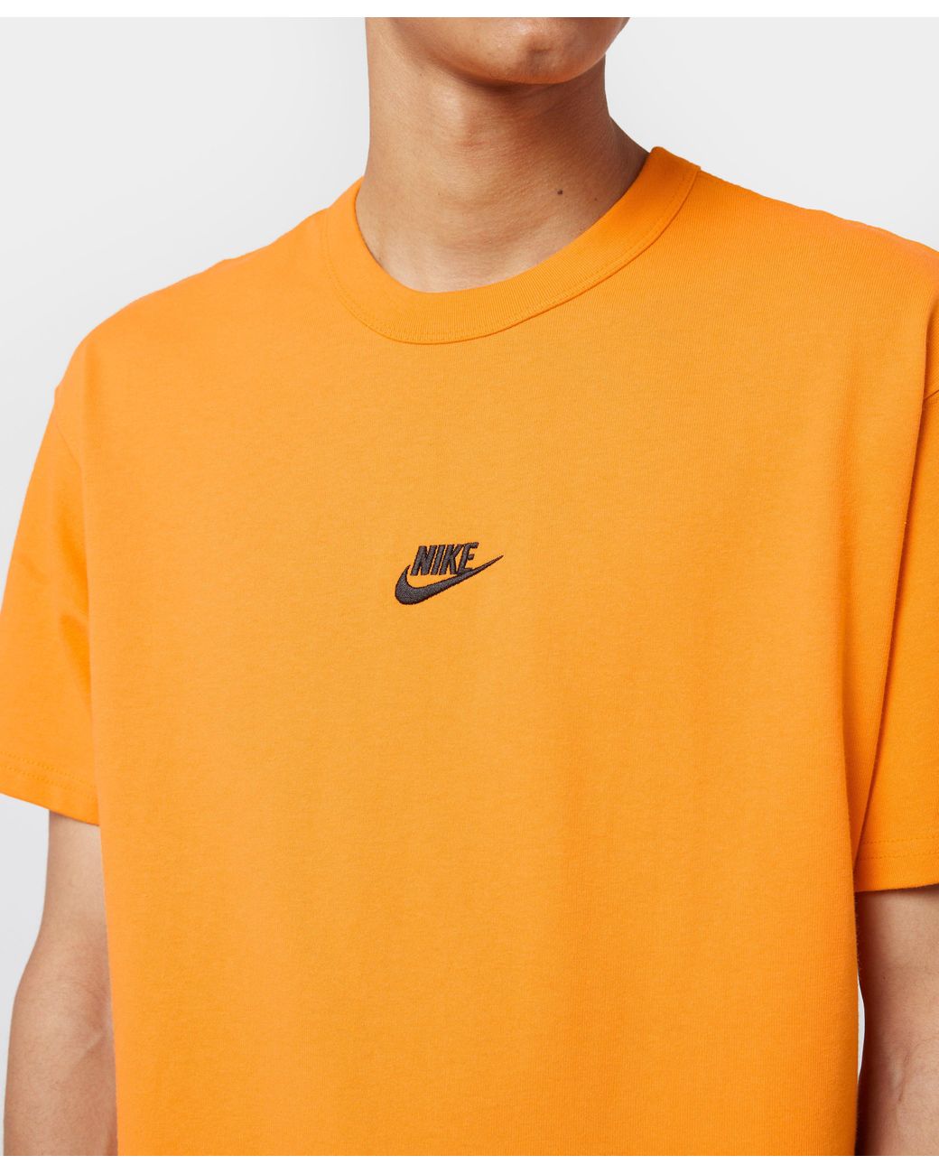 Nike Sportswear Premium Essentials T-shirt in Orange for Men | Lyst  Australia