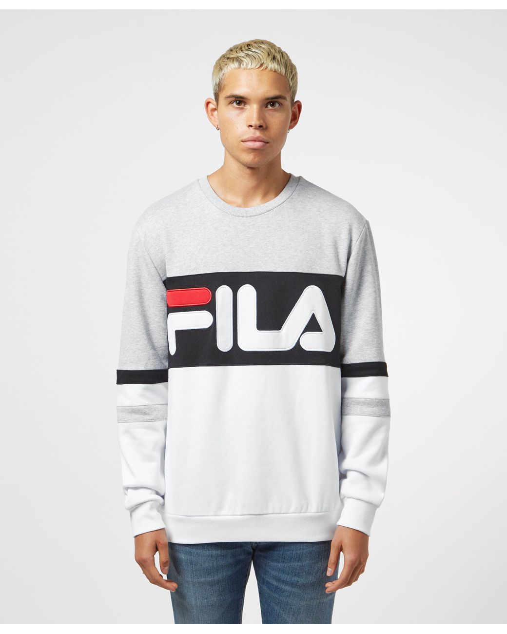 Fila Fred Logo Sweatshirt for Men - Lyst