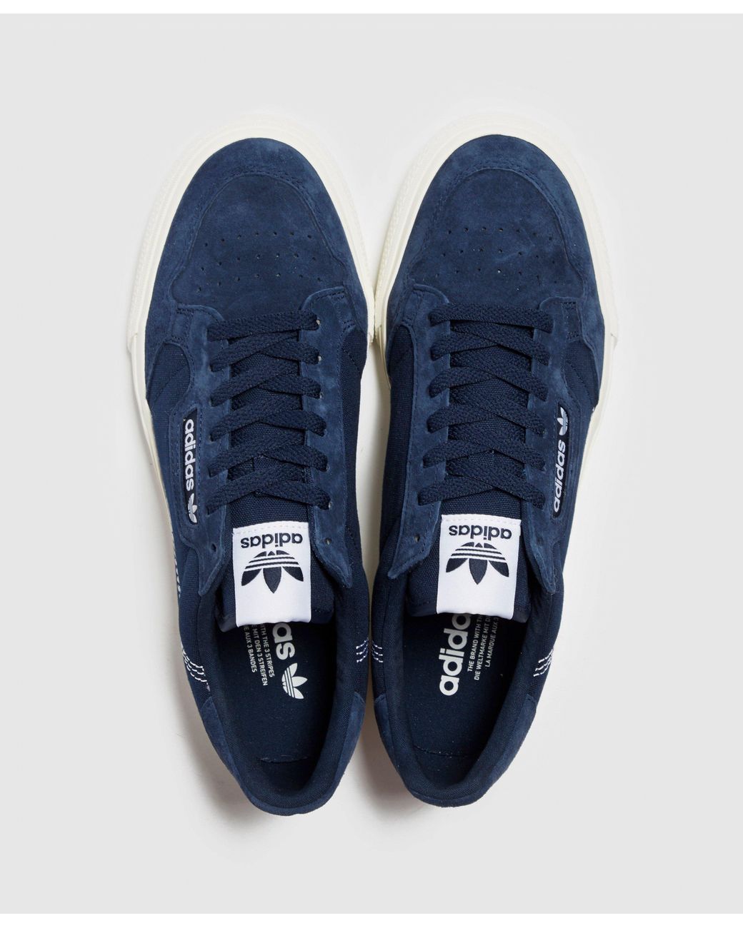 adidas Originals Continental Vulc Navy Blue for Men | Lyst