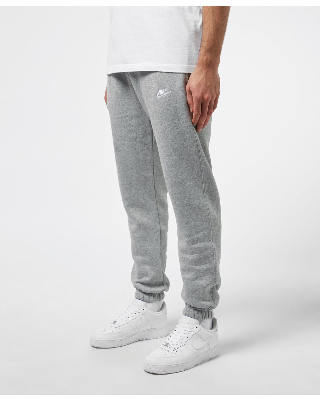 nike club cuffed fleece pants