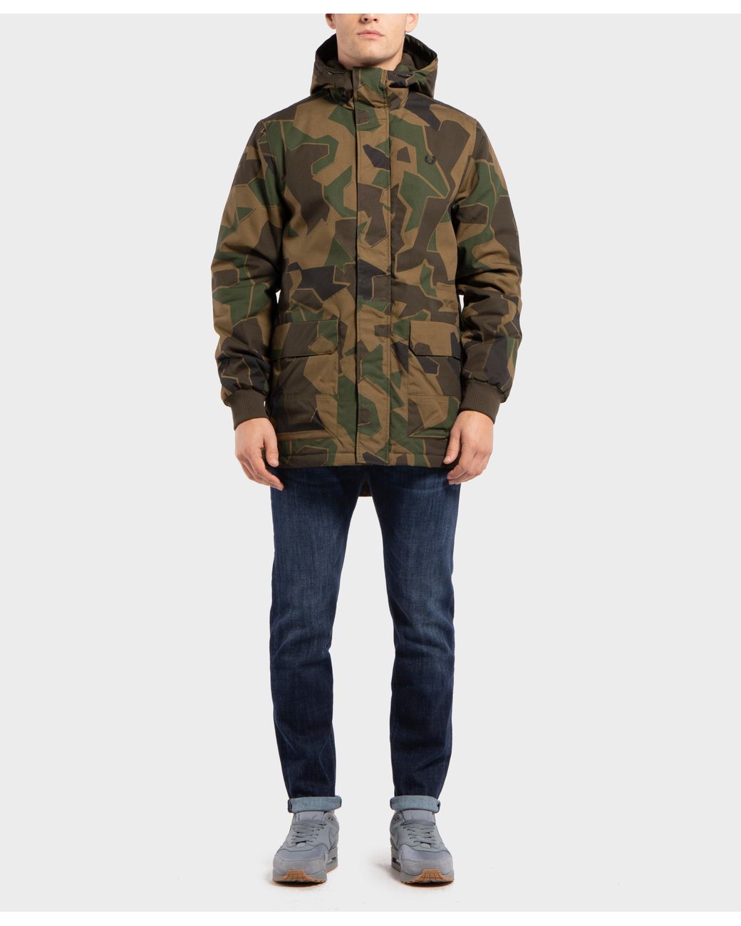 Fred Perry Synthetic X Arktis Stockport Camo Jacket in Green for Men | Lyst