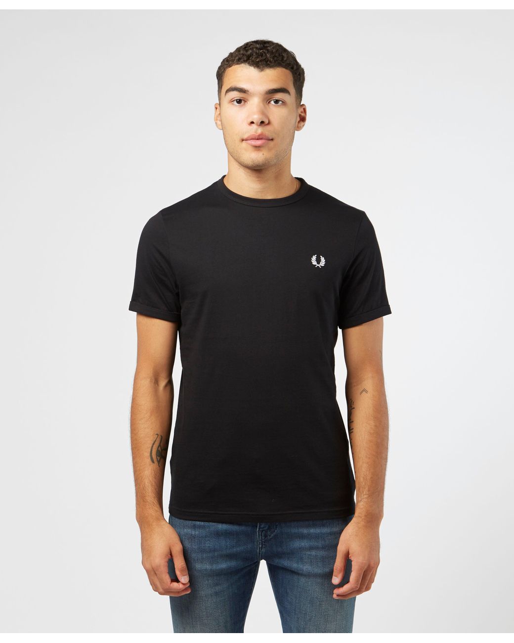 fred perry t shirt slim fit