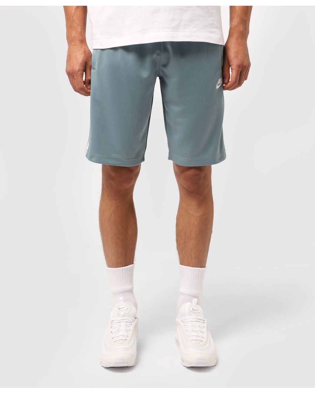 Nike Synthetic Repeat Tape Shorts in Grey (Gray) for Men | Lyst