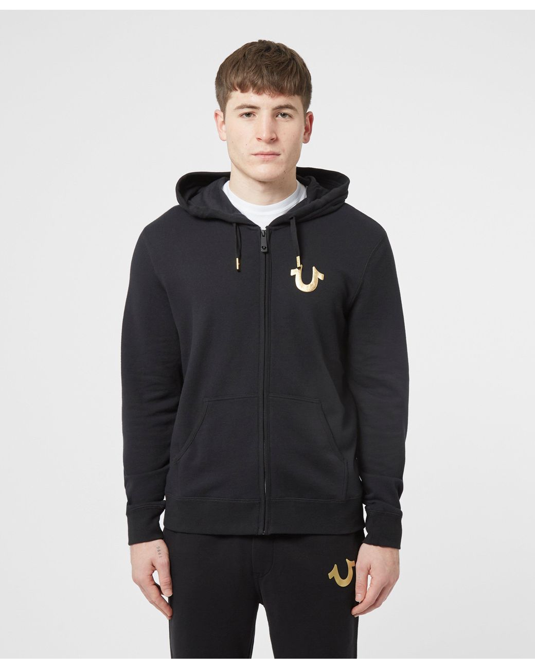 korean writing hoodie
