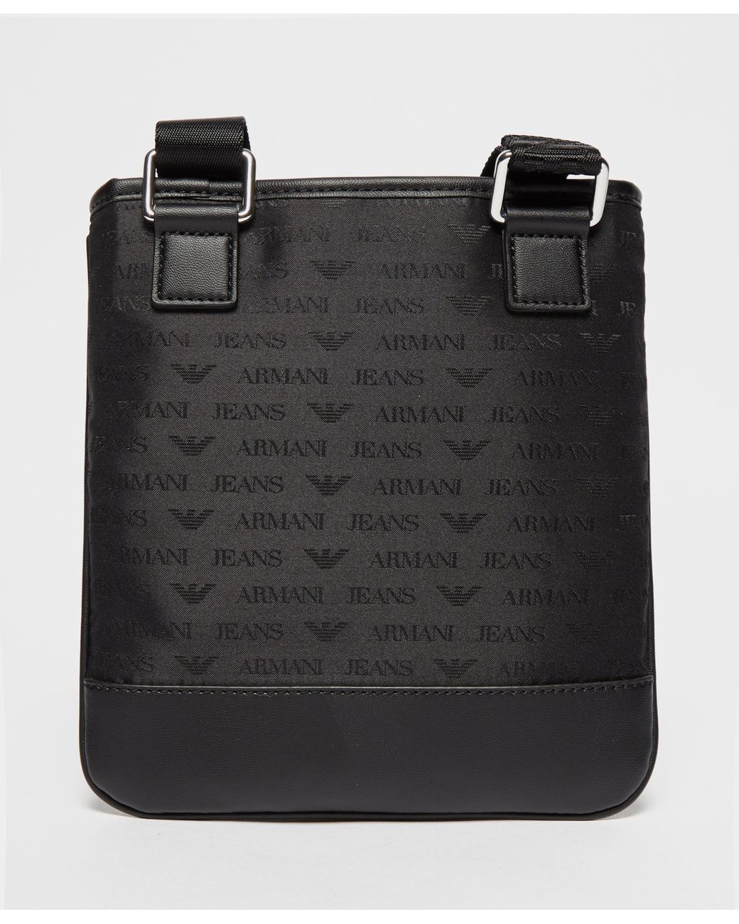 Armani Jeans Small Nylon Bag in Black for Men | Lyst