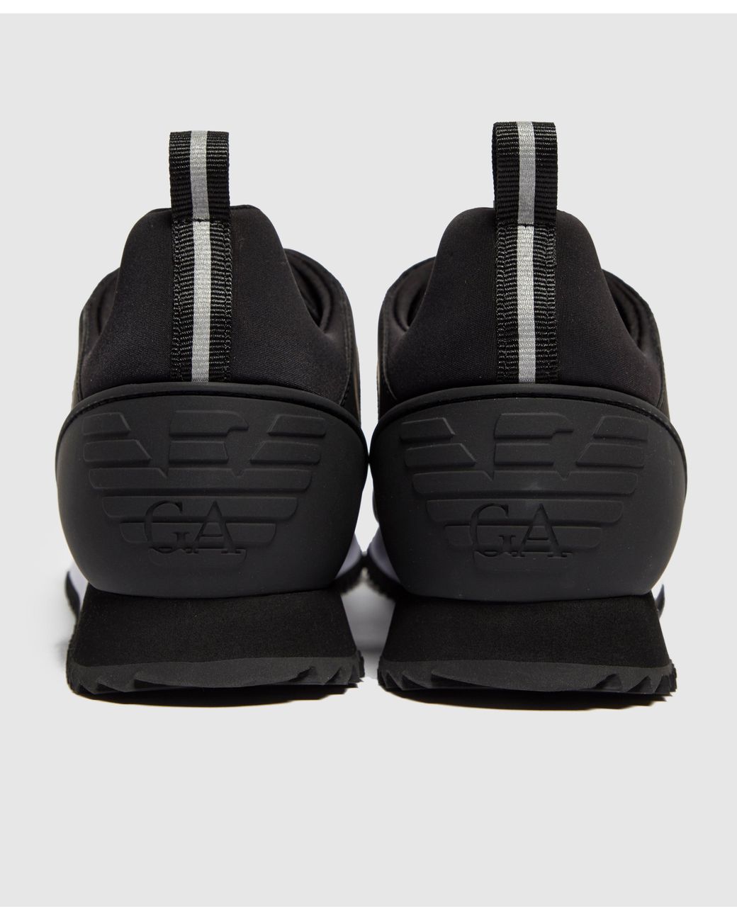 ea7 mesh run black
