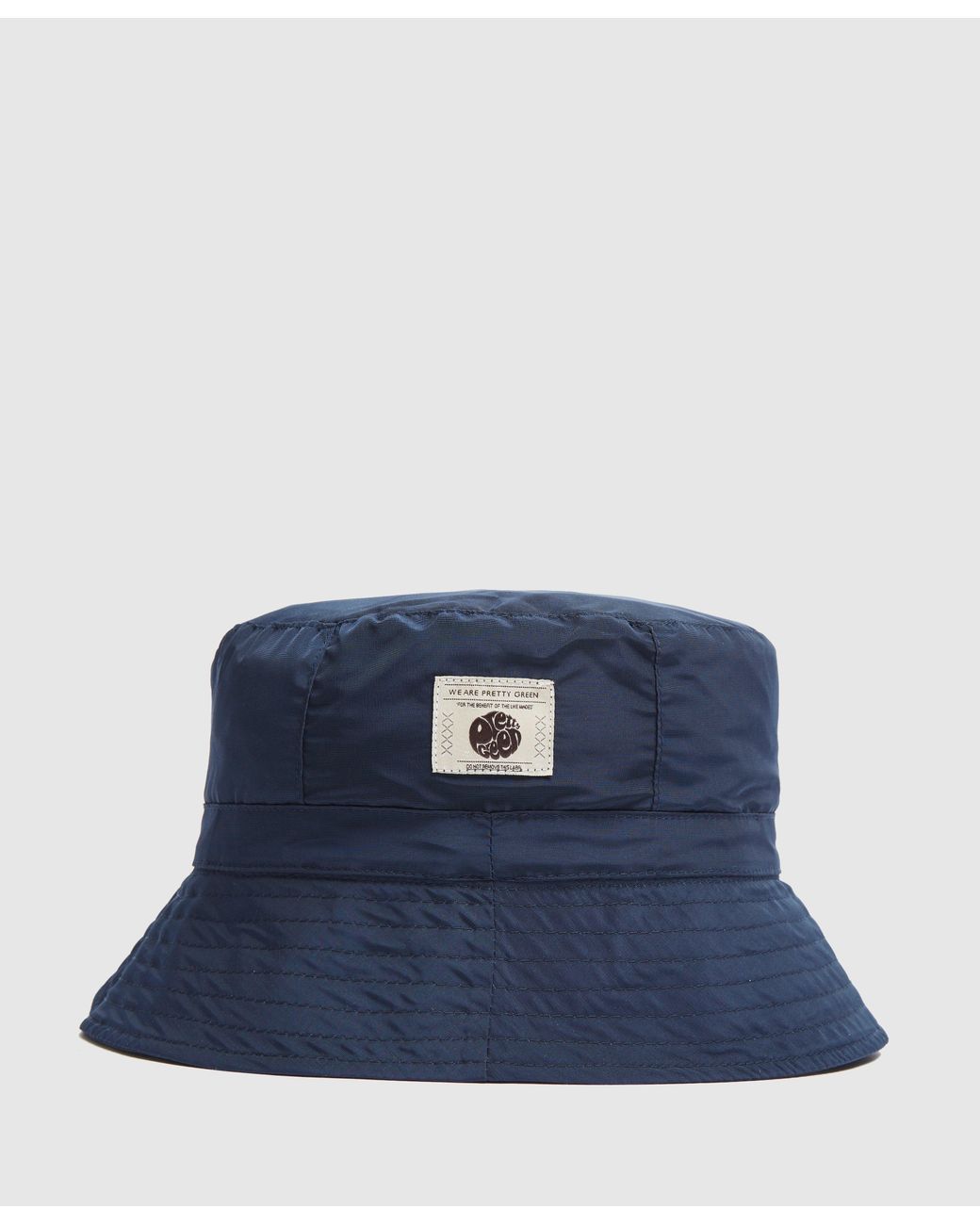 pretty green bucket hat blue